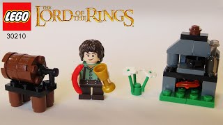 LEGO The Lord of the Rings  Frodo with Cooking Corner Set 30210 Speed Build Instructions [upl. by Yorke]