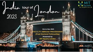 London  Faculty Abroad Programme 2023  Visiting Post Doctoral Fellowship [upl. by Ymaral]