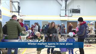 Wausau Winter Market opens in new place [upl. by Gibby]