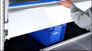 Sortimo Fahrzeugeinrichtungen Liftklappe  Van racking liftup flap [upl. by Sergei941]