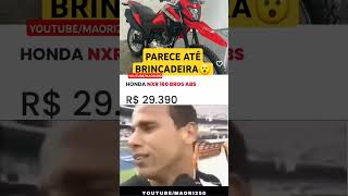 OLHA O VALOR DA BROS 160😮canalmaori250 maorivlog yamaha automobile motorcycle memes meme ktm [upl. by Llennahs325]