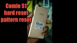 Comio S1 hard reset and pattern unlocked [upl. by Merralee]