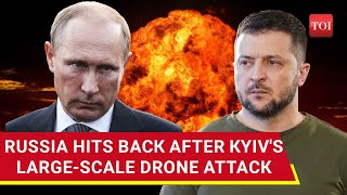 68 Drones Fired On Russia Dramatic Escalation Of War Between Putin And Zelenskys Army [upl. by Ailic]