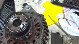 2008 Dodge Avenger Decoupler pulley quotWhine Noisequot Part 1 [upl. by Manville974]