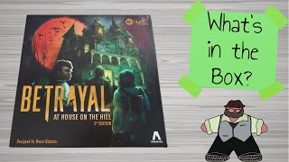 Betrayal at House on the Hill 3rd Edition  Whats in the Box [upl. by Horace]