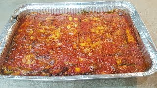 PARMIGIANA DI ZUCCHINE CLASSICA AL POMODORO  FoodVlogger [upl. by Leah623]