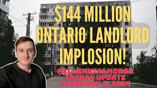 Ontario Landlords Going Broke  and more Real Estate News [upl. by Eillit294]