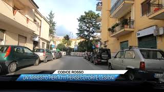 ✅ CODICE ROSSO UN ARRESTO PER ATTI PERSECUTORI E LESIONI SUD TV 114 [upl. by Newkirk]