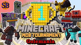 Golemania Tournament  Minecraft Mob Battle [upl. by Cacia]