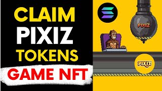 CLAMES OS TOKENS PIXIZ FARM LIBERADO PARA TODOS [upl. by Adohr]