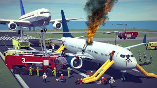 Emergency at the Airport  Besiege [upl. by Arline]