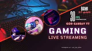 🔴LIVE bgmi 35 new update gameplayGOD GAURAV YT Live Stream bgmi pubgmobile live livestream [upl. by Zarla]