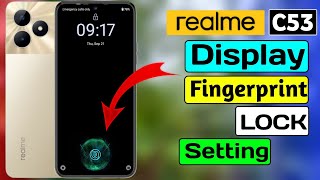 Realme C53 Me Display Fingerprint Lock Kaise Lagaen [upl. by Ingunna]