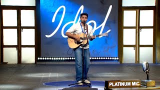 Indian Idol Audition Clip  Ayushman  Vishal Dadlani Shreya Ghosal Badshah [upl. by Ainat123]