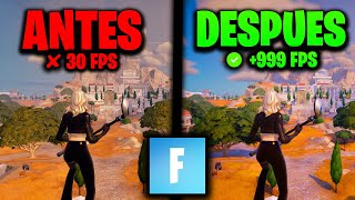 La MEJOR OPTIMIZACION Para FORTNITE C5S2 ✅ FPS LAG [upl. by Oad294]