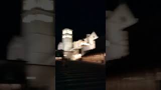 Assisi veduta notturna assisi umbria italy night [upl. by Livingstone199]