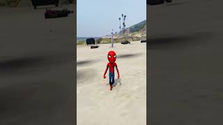 GTA 5  SPIDER MAN BABY KILLED BY VENOM 😭🥺  cartoon viralvideo shortsfeed [upl. by Hartzke]