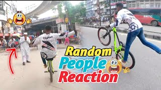 MTB Stunt Reaction 😍🤷 Crazy Stunt Riding Vlog Restart Stunt [upl. by Siletotsira]