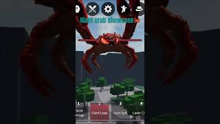 Giant crab showcase [upl. by Siubhan320]