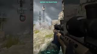 One shot triple kill Sniper Battlefield 2042 [upl. by Newby]