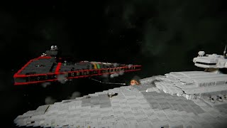 space engineers barnard class star destroyer vs victory class star destroyer [upl. by Taub558]