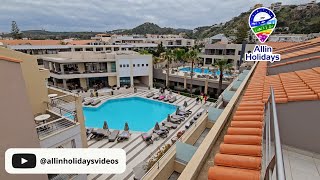 Porto Platanas Beach Resort amp SPA Platanias Chania Crete Greece [upl. by Gorga861]