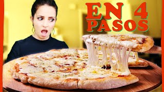 Pizza casera masa para pizza PASO A PASO con tips y trucos  Cómo hacer pizza E01 [upl. by Gingras]