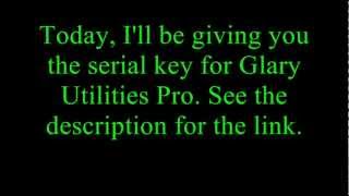 Glary Utilities Pro Incl Serial Key [upl. by Novia300]