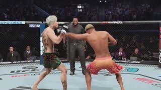 EA SPORTS UFC 5平本蓮vs YA MAN Ren Hiramoto vs YA MAN [upl. by Gile943]