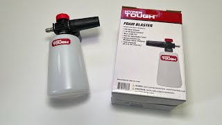 Affordable Foam Cannon Hyper Tough Foam Blaster Unboxing amp Overview [upl. by Bloem]