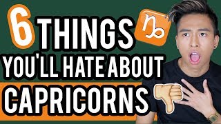 6 Things YOULL HATE about CAPRICORNS ♑  Dark Side of Capricorn [upl. by Nanor]