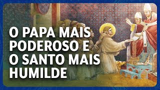 O encontro de São Francisco de Assis com o Papa Inocêncio III [upl. by Erdne]