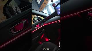 INTERIOR HRV 2023 INSTALL AMBIENT LIGHT ambientlights modification shortvideo [upl. by Hgielsel]