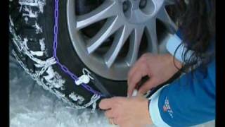 Weissenfels Weisstech snow chains [upl. by Sioled]