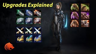 StarCraft 2 Upgrades Explained Terran Protoss Zerg [upl. by Darla]