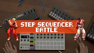 Step Sequencer Battle Arturia BeatStep Pro Korg SQ64 and Torso T1 [upl. by Alhahs]