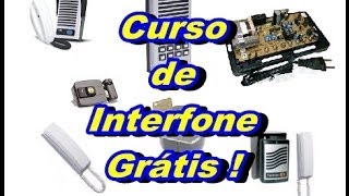 Curso de Interfone Grátis [upl. by Amer]