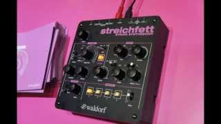 Waldorf Streichfett String Synthesizer Audiosamples HD [upl. by Rotceh334]