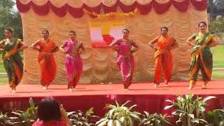 Kannada rajyostava 2018 folk dances [upl. by Bourque]