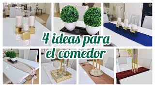 4 IDEAS PARA DECORAR TU COMEDOR 2019  CANDELABROS LUJOSOS DIY SAVVYSANDY [upl. by Tawsha]