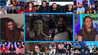 Youtubers React To Ezra Reuniting With Hera  AHSOKA EP 8 Ezra Returns Home Reaction Mashup [upl. by Auqinom]