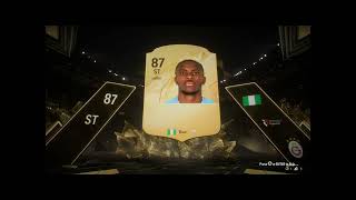 FC25 Unpacking a Tradeable Osimhen and Untradeable Total Rush Sabitzer 🔥⚽🎉🙏 [upl. by Necaj245]