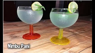 Nimbu Pani Recipe By Tasty Food [upl. by Yukio]