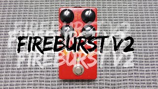 Diamond Pedals – Fireburst v2  Played in Canada 004 [upl. by Ardnohsal414]