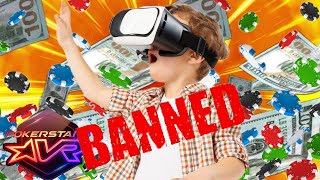 Getting Kids BANNED on VR Poker  Vegas Infinite Pokerstars PSVR2 [upl. by Salohcim]