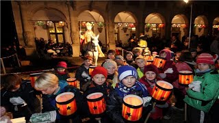 Sankt Martinzug 2022 Bocholt Germany  How the Germans celebrate StMartins evening [upl. by Catherina]