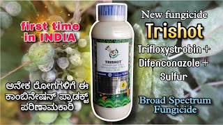 Trishot Fungicide  Tricolour  Sudarshan Farm Chemicals  Broad spectrum  Complete details [upl. by Jud432]