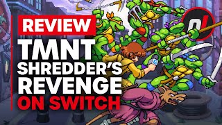 Teenage Mutant Ninja Turtles Shredders Revenge Nintendo Switch Review  Is It Worth It [upl. by Ofloda]