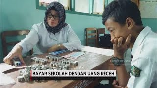 Inspiring Pakai Uang Receh Siswa Ini Bayar Seragam Sekolah [upl. by Yssenhguahs]