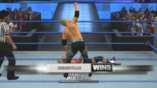 WWE Smackdown Vs Raw 2011 Road To WrestleMania quotChristianquot  Part 8  Inferno Match [upl. by Loredana344]